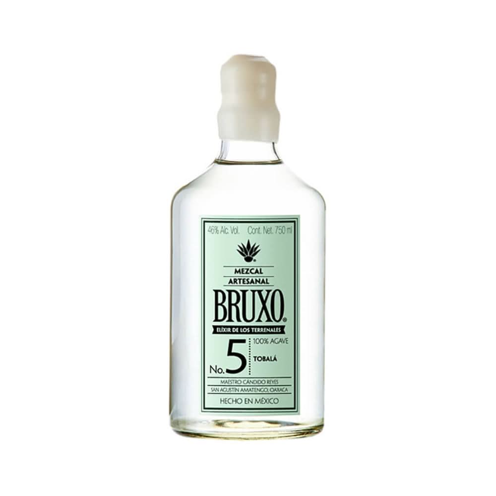 Bruxo Mezcal Artesanal Joven No. 5 Tobala Tequila
