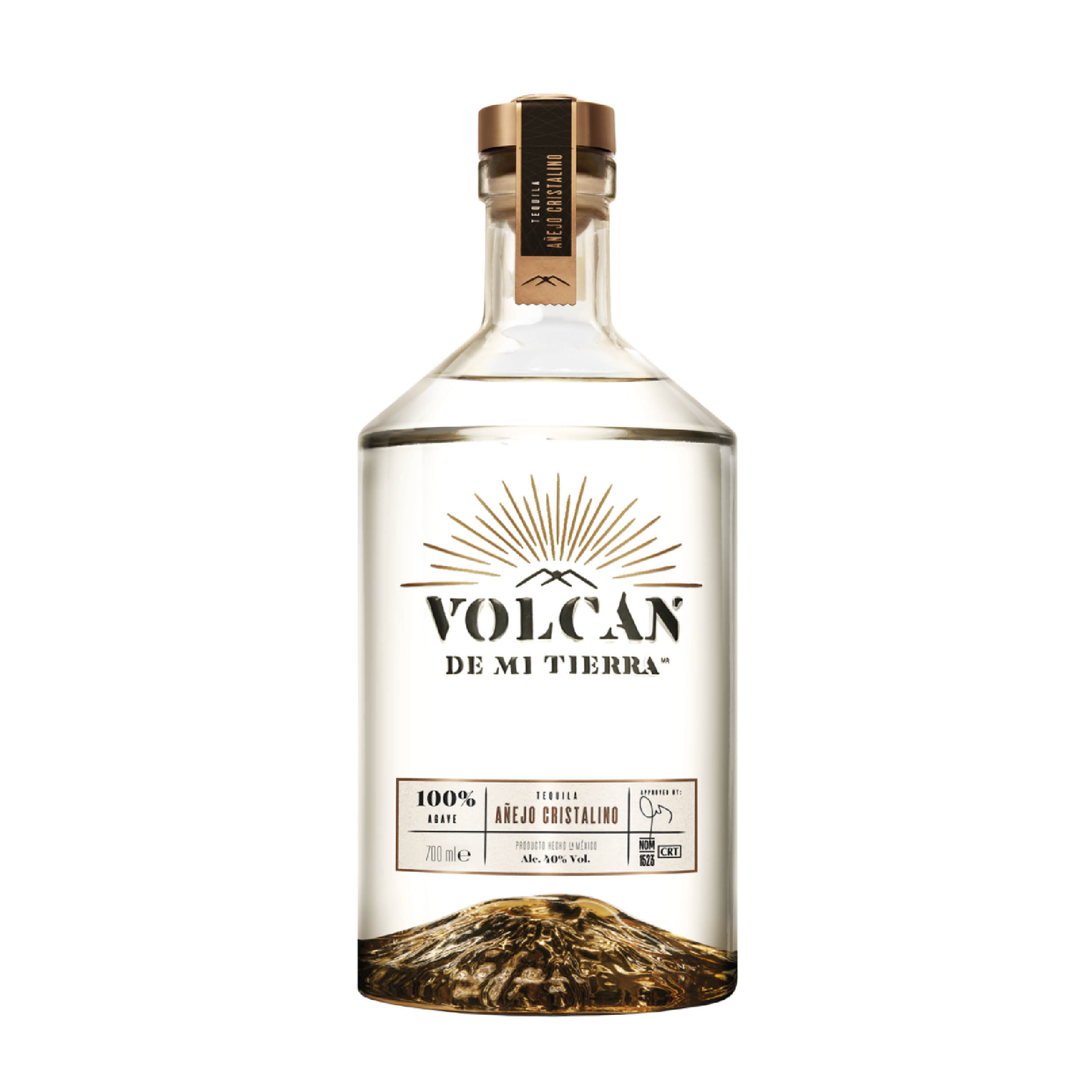 Volcan De Mi Tierra Tequila Anejo Cristalino 80 W/ Gift Box