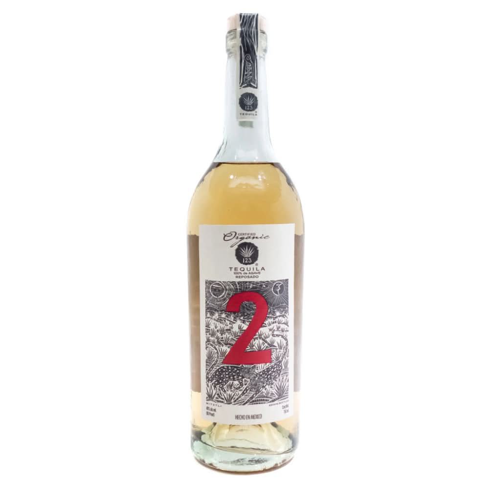 123 Organic Reposado Tequila Dos