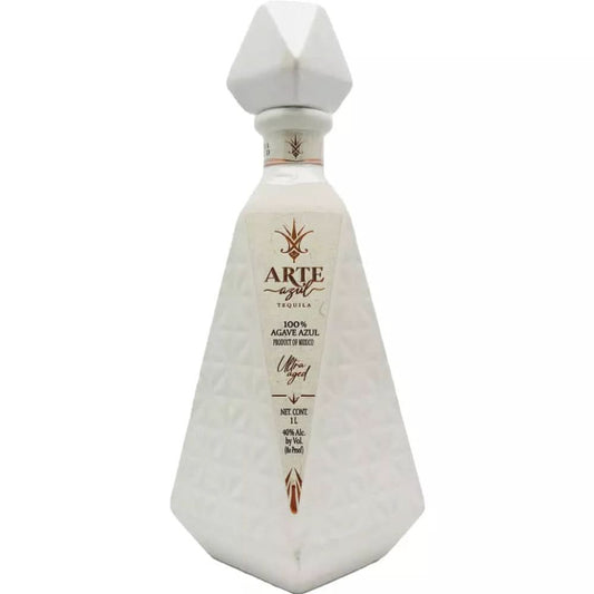 Arte Azul Ceramic White Ultra Aged Tequila 1L