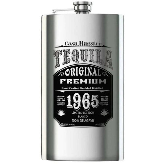 Casa Maestri Flask Blanco Tequila
