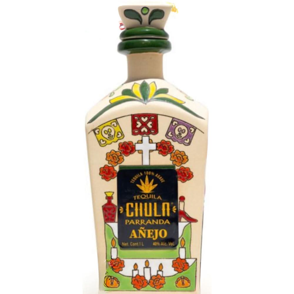 Chula Parranda Anejo Teuquila Dia de los Muertos Edition 1L