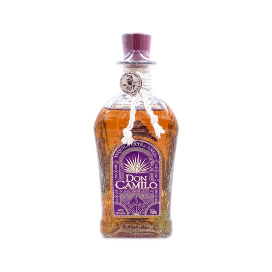 Don Camilo Tequila 100% Agave Extra Anejo Glass