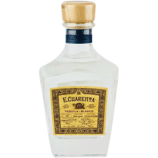 E Cuarenta Tequila Blanco 80