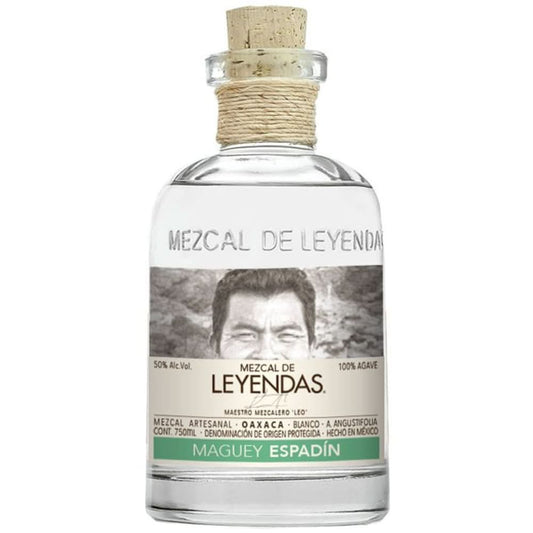 Mezcal De Leyendas Maguey Espadin Oaxaca Tequila