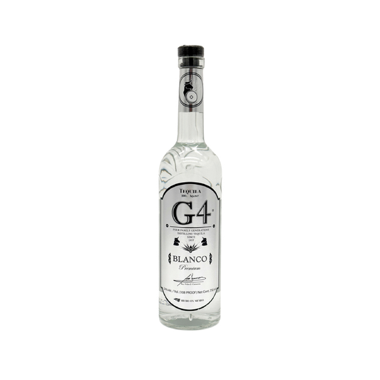G4 High Proof Blanco Tequila 108 Proof