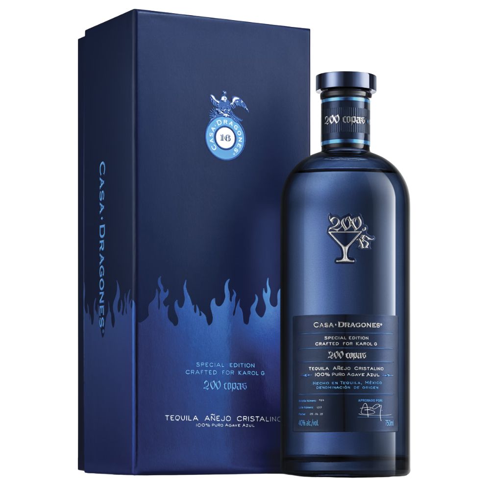 Casa Dragones Karol G '200 Copas' Cristalino Tequila