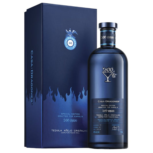 Casa Dragones Karol G '200 Copas' Cristalino Tequila