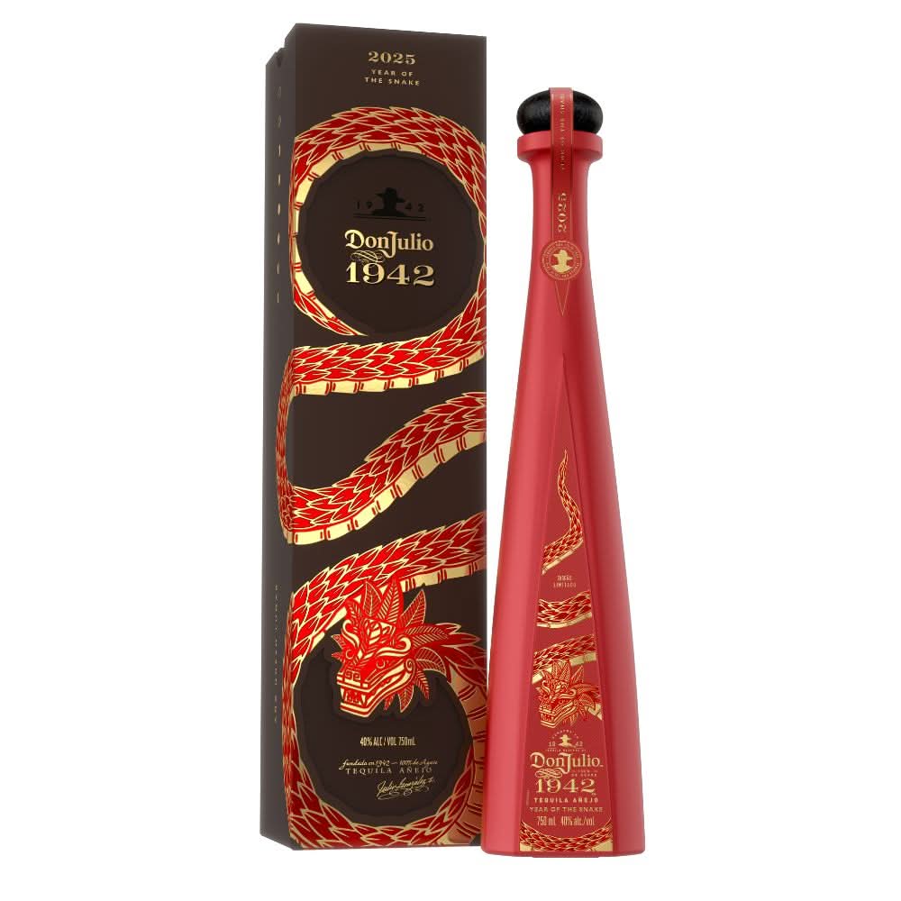 Don Julio 1942 Year Of The Snake 2025 Limited Edition Anejo Tequila 6 Pack